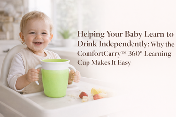 Teaching Your Baby Independence with Sippy Cups